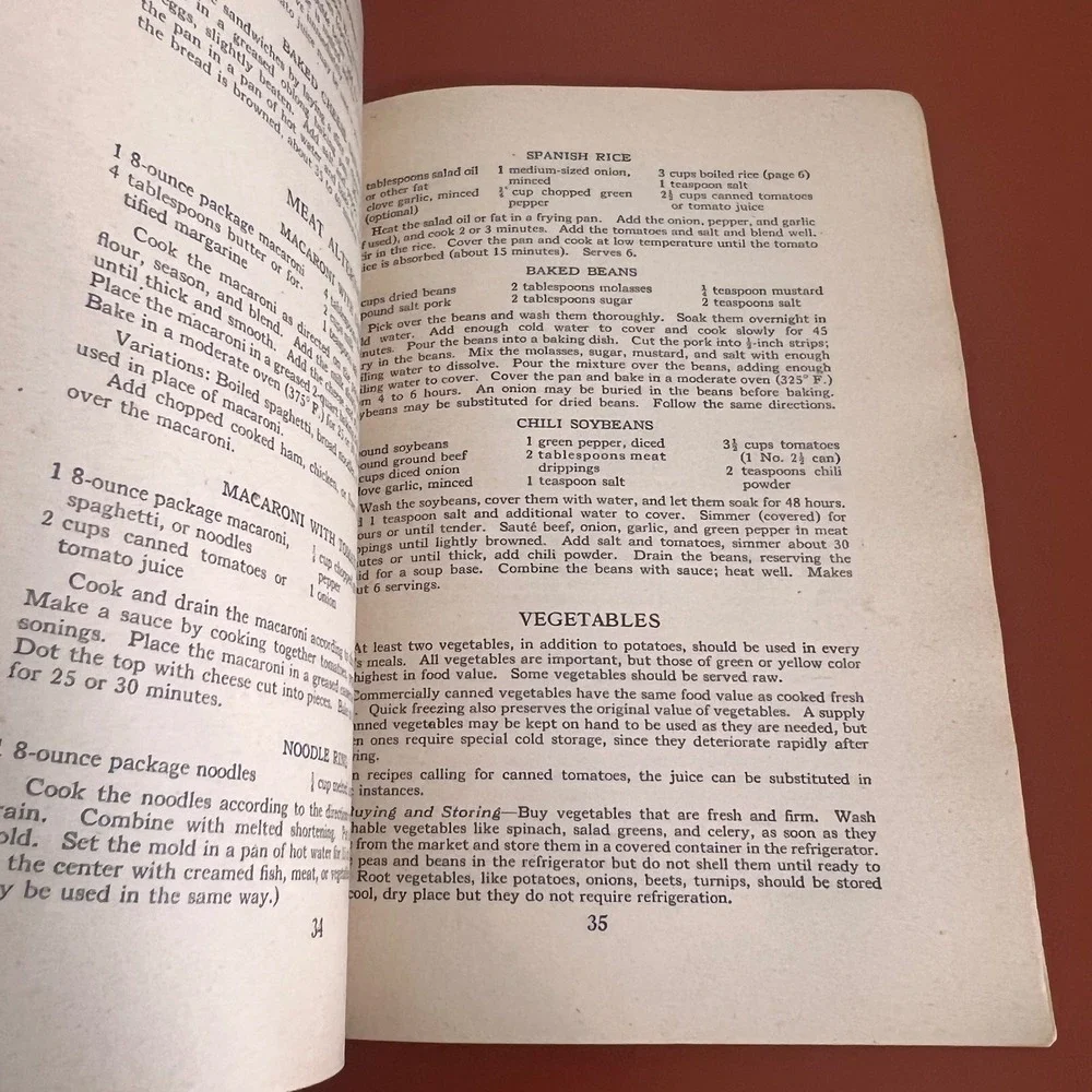 Vintage 1948 Metropolitan Cook Book Metropolitan Life Insurance Company Booklet
